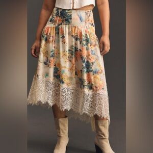 By Anthropolgie Skirt size M nwts